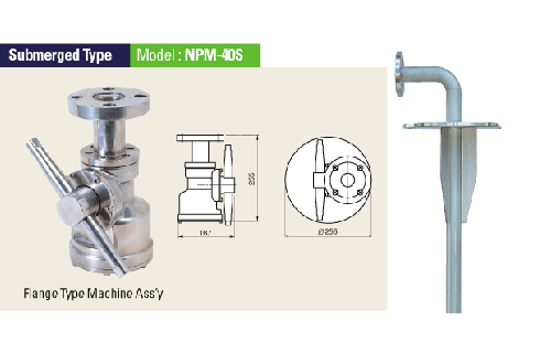Tank cleaning machine